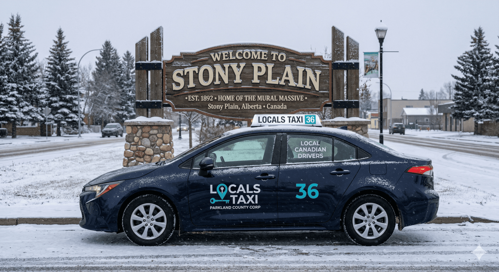 Locals Taxi in Stony Plain, Alberta (1)